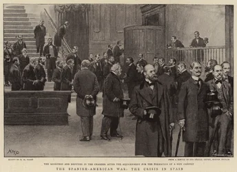 Der Spanisch-Amerikanische Krieg, die Krise in Spanien